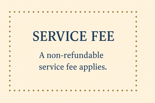 Shopping Fee.